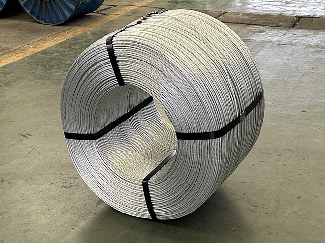 GALVANIZED STEEL STRAND