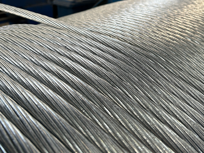 GALVANIZED STEEL STRAND