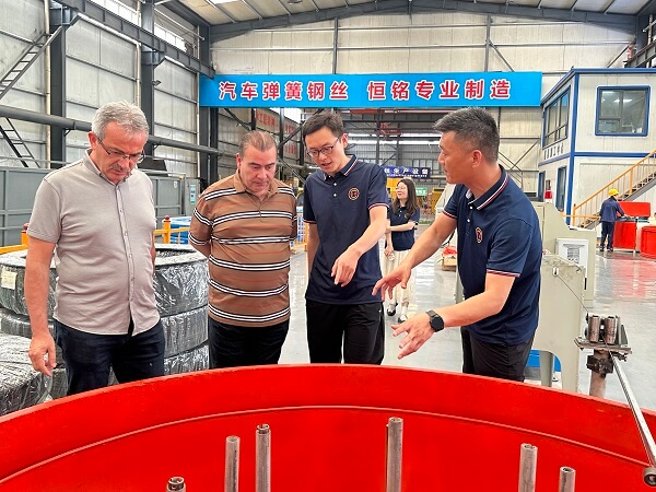 Turkish Customer Group Visited HENGMING METAL To Discuss A New Chapter Of Cooperation